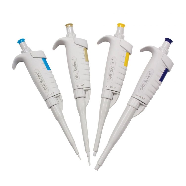 ONE Series™ Micropipette Set of 4 in Case (EA1014) • MiniOne Systems