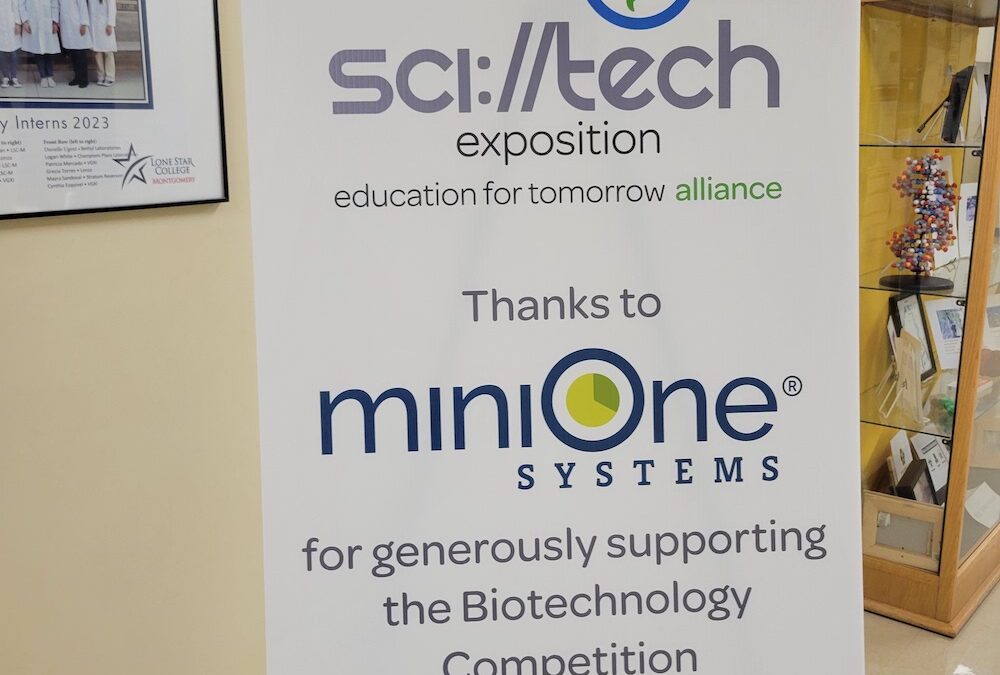MiniOne Beyond the Classroom: Supporting the Conroe ISD Biotech Competition